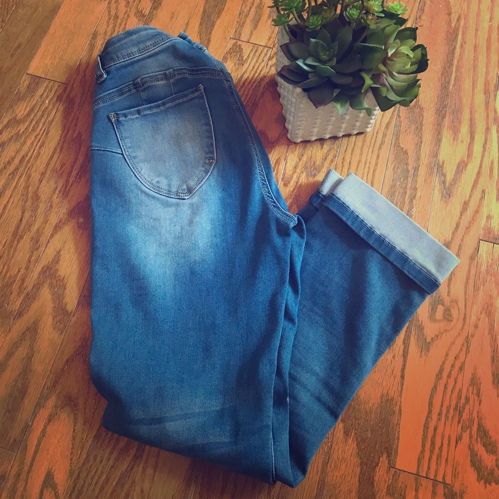 Cropped Jeans